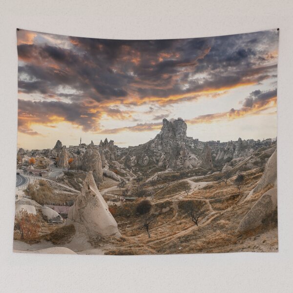 Item preview, Uchisar Castle, town in Cappadocia, Turkey  designed and sold by mitzobs.