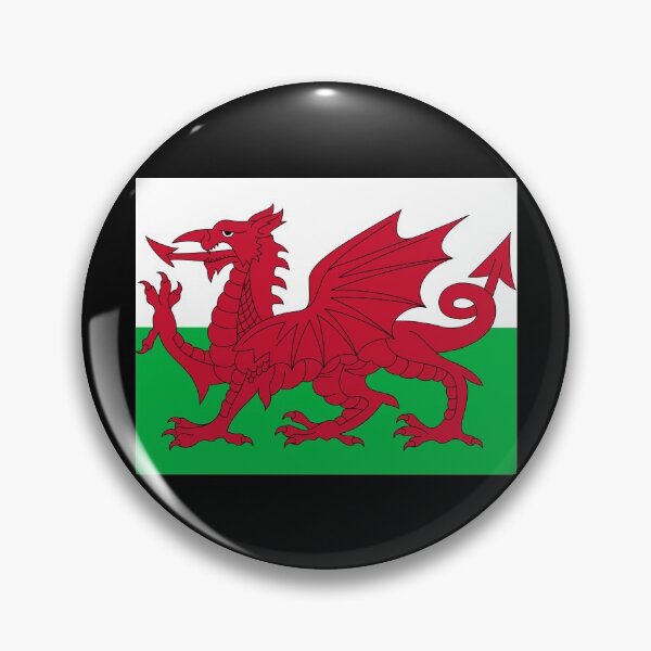 Item preview, Welsh Flag designed and sold by TinaJostDesigns.
