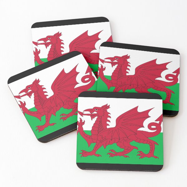Item preview, Welsh Flag designed and sold by TinaJostDesigns.