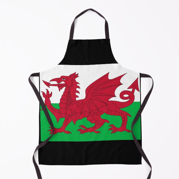 Item preview, Welsh Flag designed and sold by TinaJostDesigns.