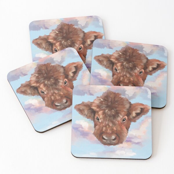 Item preview, Cow and clouds  designed and sold by bibibice.