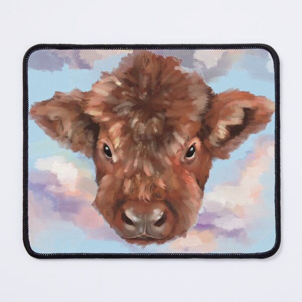 Item preview, Cow and clouds  designed and sold by bibibice.