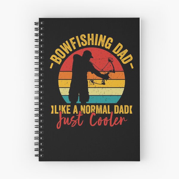 Item preview, Bowfishing dad like a normal dad just cooler vintage design bow fishing style  designed and sold by QUEEN-WIVER.