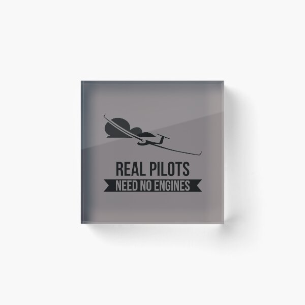 Item preview, Real Pilots Need No Engines designed and sold by stearman.