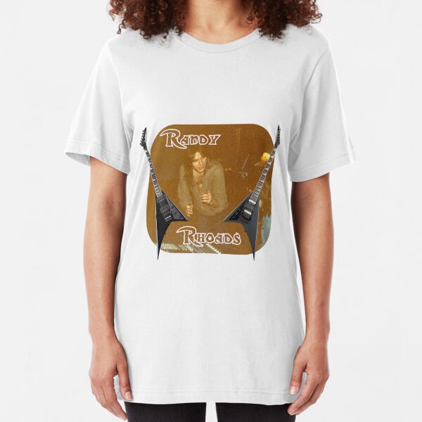 Randy Rhoades Slim Fit T-Shirt