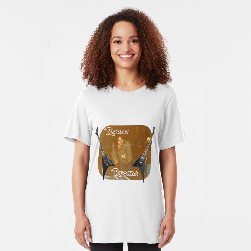 Randy Rhoades Slim Fit T-Shirt