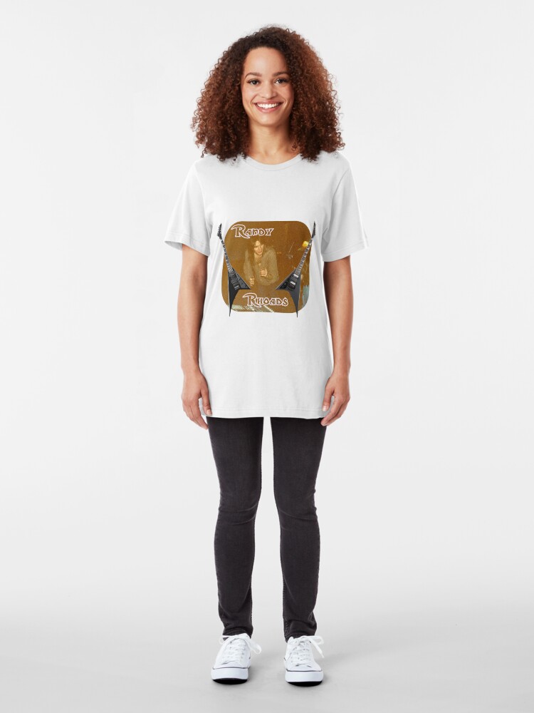 Alternate view of Randy Rhoades Slim Fit T-Shirt