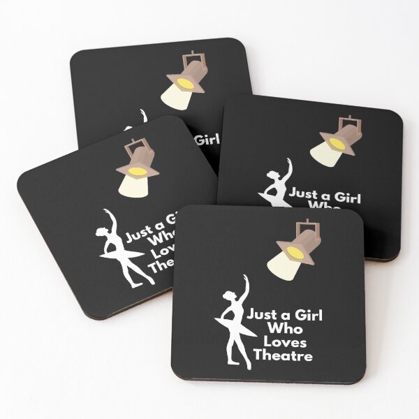 Item preview, Just a Girl Who Loves Theatre gift designed and sold by Best Seller ⭐⭐⭐⭐⭐ (586).