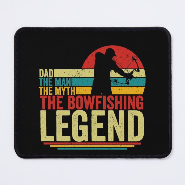 Item preview, Dad The Bowfishing Legend cooler vintage design bow fishing style designed and sold by QUEEN-WIVER.