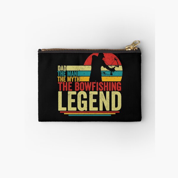 Item preview,  Dad The Bowfishing Legend cooler vintage design bow fishing style  designed and sold by QUEEN-WIVER.