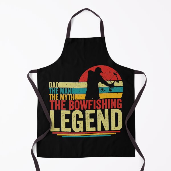 Item preview,  Dad The Bowfishing Legend cooler vintage design bow fishing style  designed and sold by QUEEN-WIVER.