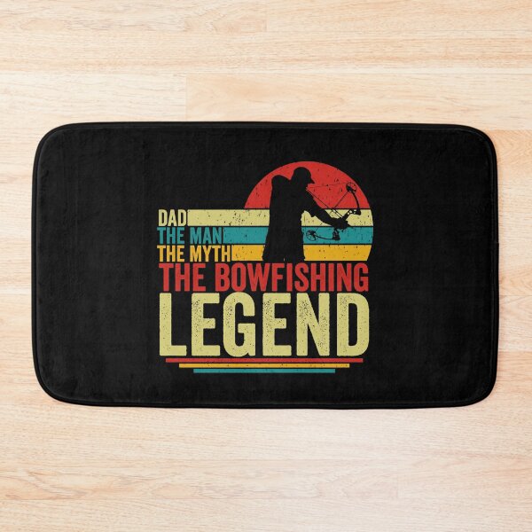 Item preview, Dad The Bowfishing Legend cooler vintage design bow fishing style designed and sold by QUEEN-WIVER.