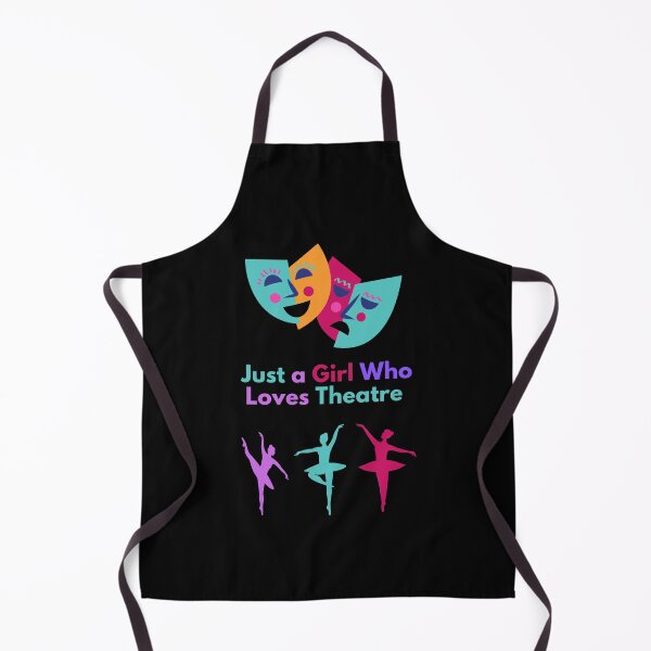 Item preview, Just a Girl Who Loves Theatre gift designed and sold by Best Seller ⭐⭐⭐⭐⭐ (586).
