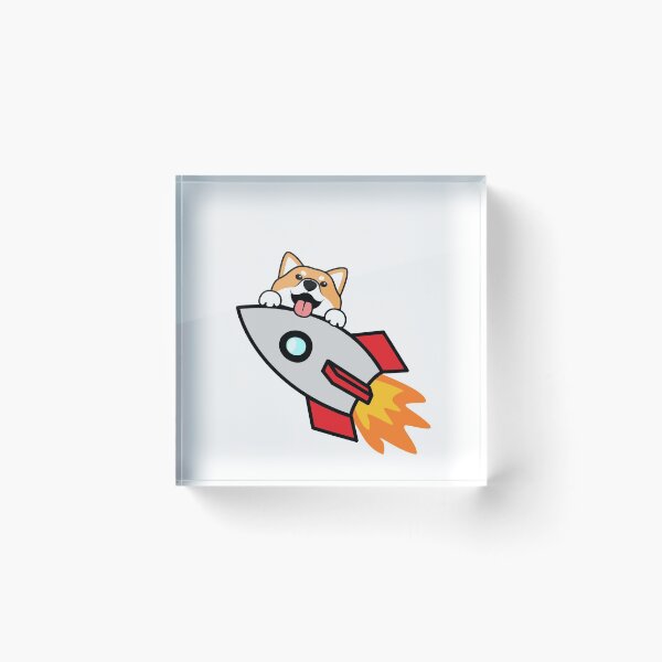 Item preview, SHIBA INU TO THE MOON designed and sold by SamiJanelle.