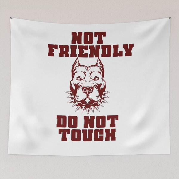 Item preview, Not friendly do not touch - Introvert Reclusive Solitary designed and sold by andrei49387.
