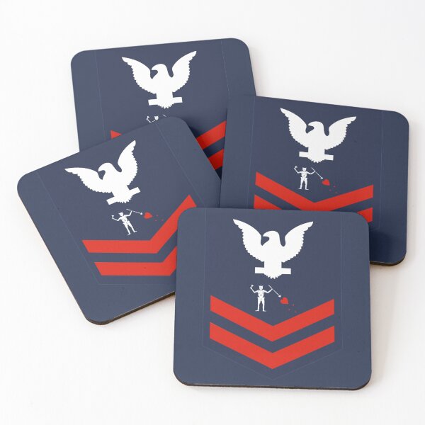 Item preview, Pirate Petty Officer - Coast Guard PO2  - Blackbeard designed and sold by AlwaysReadyCltv.