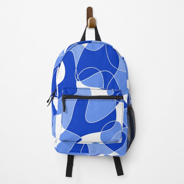 Item preview, Abstract pattern - blue and white. designed and sold by K.S ART.