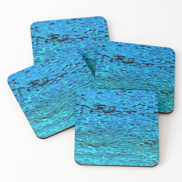Item preview, Blue waves flow series 2 designed and sold by Kiran-Fine-Art.
