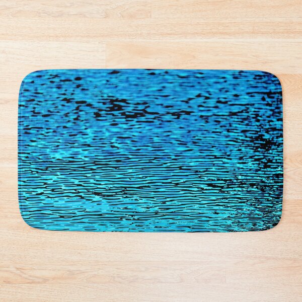 Item preview, Blue waves flow series 2 designed and sold by Kiran-Fine-Art.