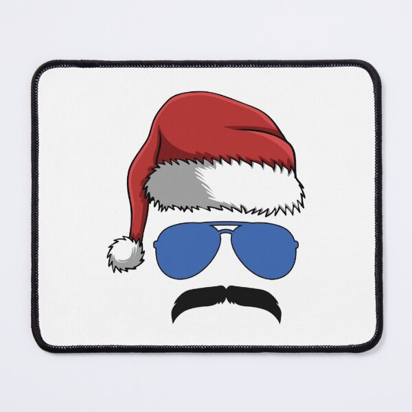 Item preview, Santa with mustache. Christmas hero    designed and sold by DamionAndy.