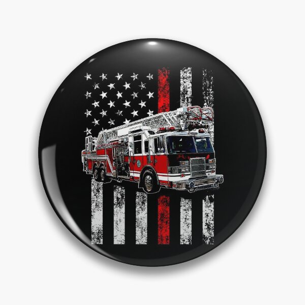 Item preview, Pride Work Fireman American Flag Thin Red Line Firefighter designed and sold by CHTankdesign.