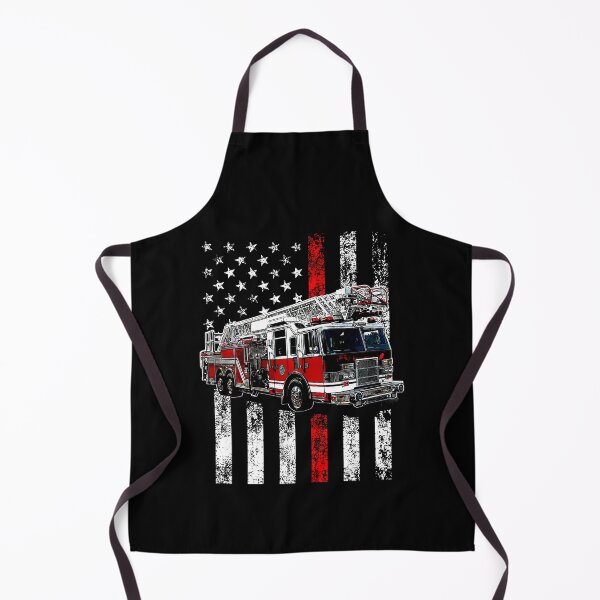Item preview, Pride Work Fireman American Flag Thin Red Line Firefighter designed and sold by CHTankdesign.