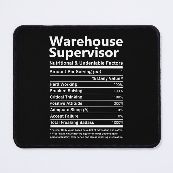 Item preview, Warehouse Supervisor T Shirt - Nutritional and Undeniable Factors Gift Item Tee designed and sold by oslandefren.