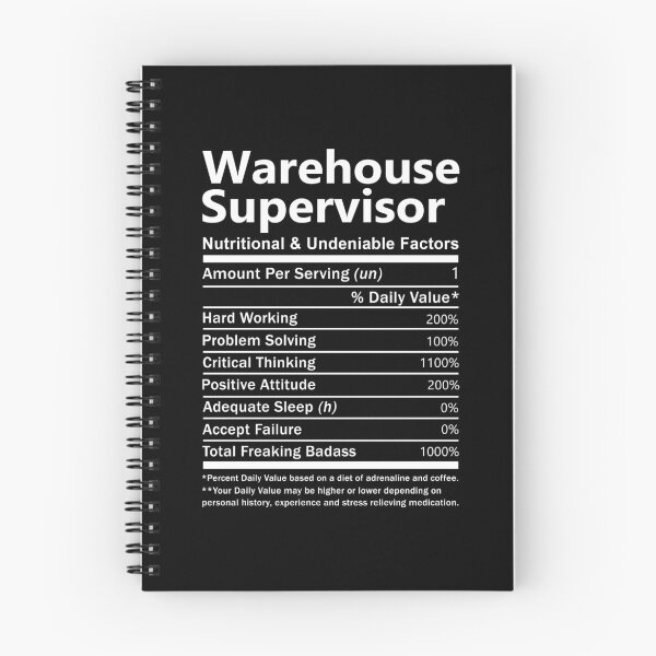 Item preview, Warehouse Supervisor T Shirt - Nutritional and Undeniable Factors Gift Item Tee designed and sold by oslandefren.
