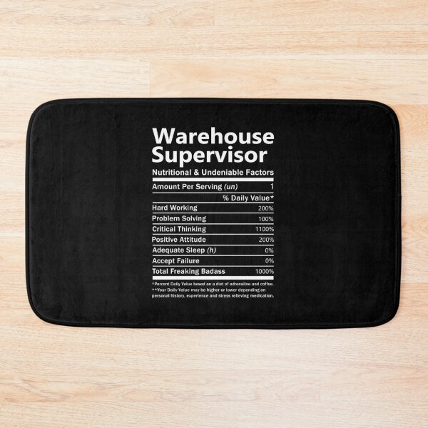 Item preview, Warehouse Supervisor T Shirt - Nutritional and Undeniable Factors Gift Item Tee designed and sold by oslandefren.