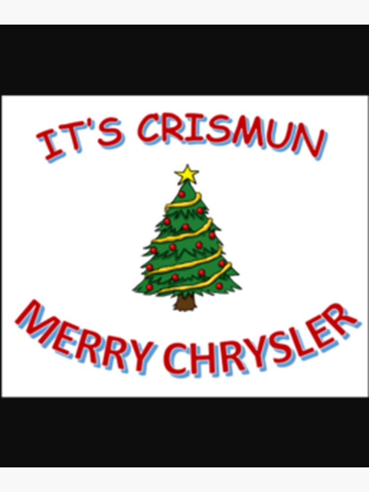 "Merry Christmas Vine Premium Scoop ER " Poster for Sale by lalunadraw