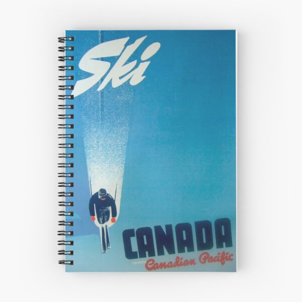 Item preview, Vintage Ski Canada poster designed and sold by heymate.