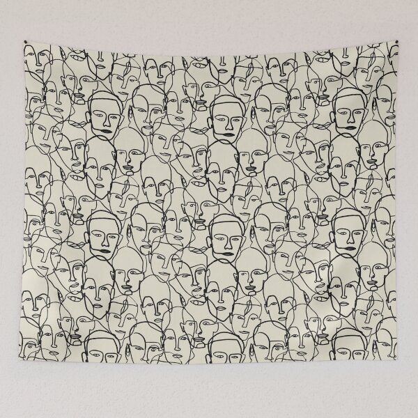 Item preview, Linear Faces designed and sold by Creative Patel.