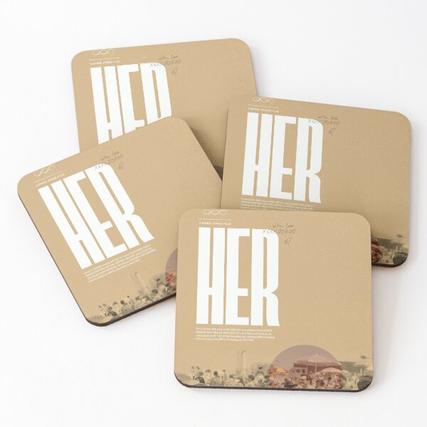 Item preview, Her - Alternative Movie Poster designed and sold by Dalton Welsh.