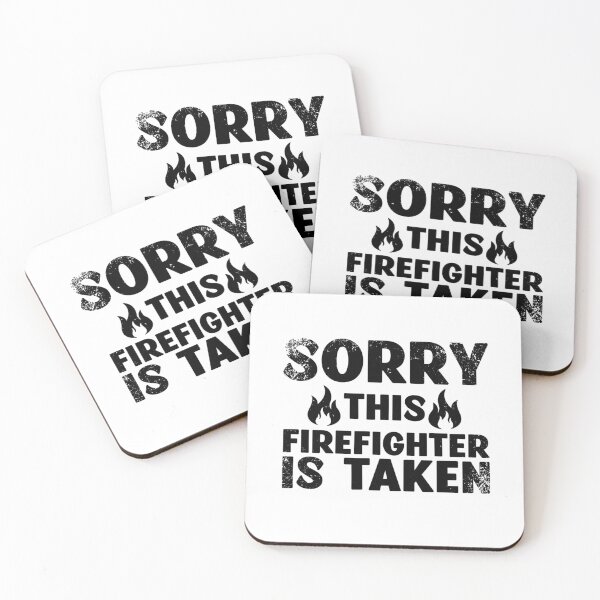 Item preview, Pride Work Funny Firefighter Gift Boyfriend Girlfriend Cool Taken Quote designed and sold by CHTankdesign.