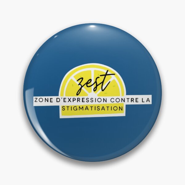 Item preview, ZEST (Zone of Expression against STigma), blue background designed and sold by MentaLee.