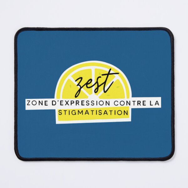 Item preview, ZEST (Zone of Expression against STigma), blue background designed and sold by MentaLee.