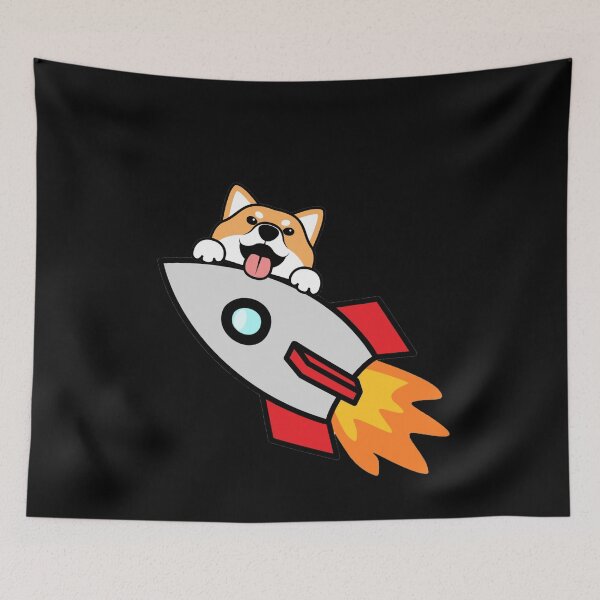 Item preview, SHIBA INU TO THE MOON designed and sold by SamiJanelle.