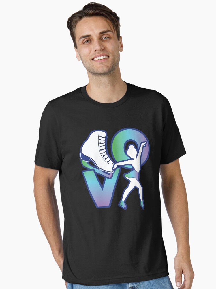 Thumbnail 1 of 7, Essential T-Shirt, Figure Skating Love Ice Skating Skate designed and sold by mooon85.