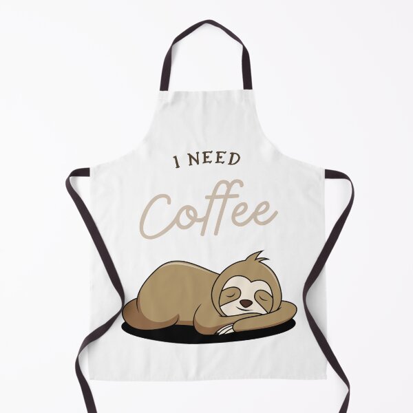 Item preview, I need coffee sloth designed and sold by Aesθetic Designs.