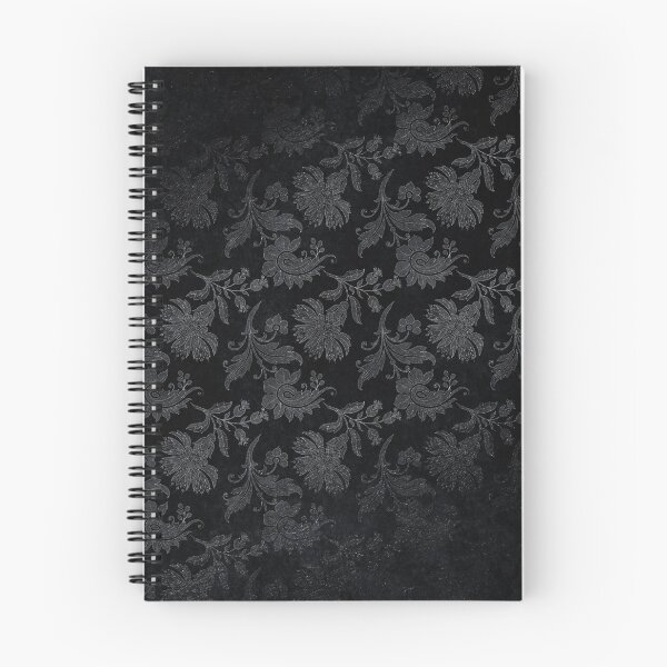 Item preview, Silver floral Gothic Velvet Damask Texture designed and sold by MysticMarble.