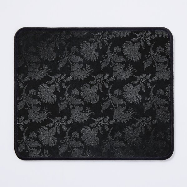 Item preview, Silver floral Gothic Velvet Damask Texture designed and sold by MysticMarble.