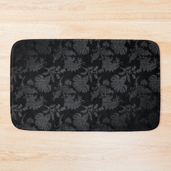 Item preview, Silver floral Gothic Velvet Damask Texture designed and sold by MysticMarble.