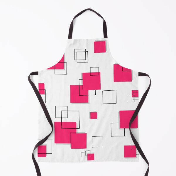Item preview, Geometric Square pink and black Art designed and sold by Tshirtstory.