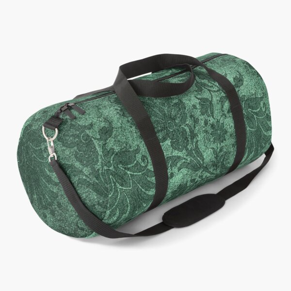 Item preview, Emerald floral Gothic Velvet Damask Texture designed and sold by MysticMarble.