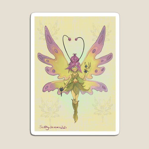 Item preview, The Magical, mischievous fairy designed and sold by ScottyScapes.
