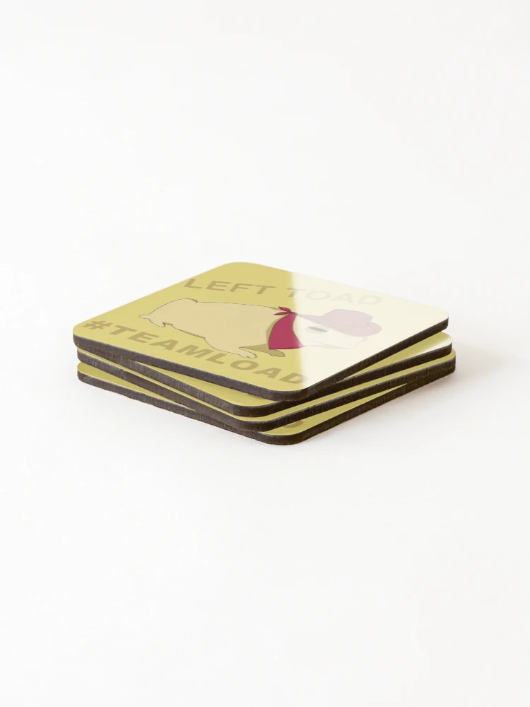 Thumbnail 4 of 5, Coasters (Set of 4), Left Toad designed and sold by RancherToads.