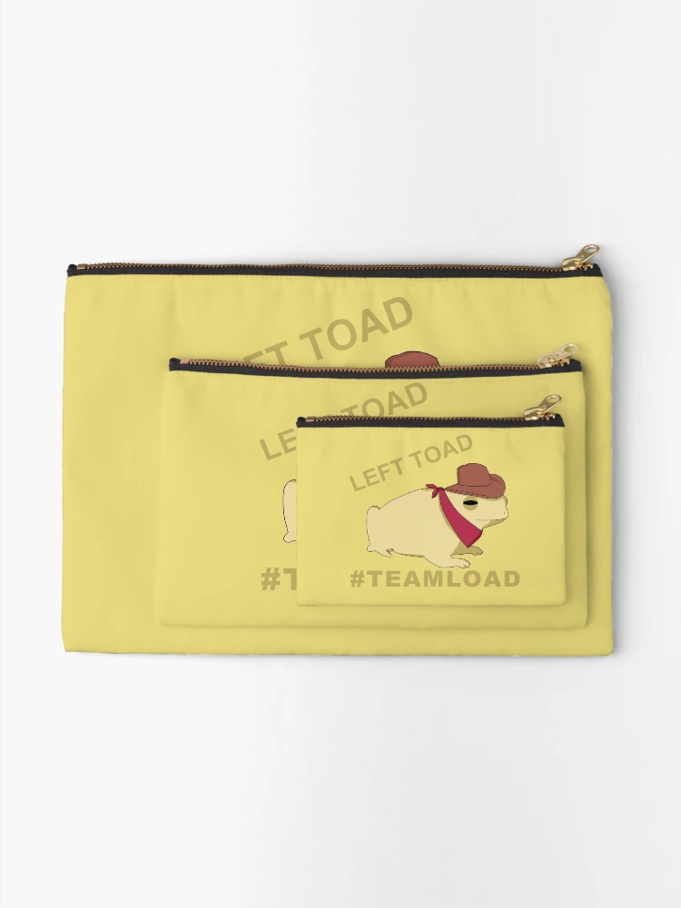 Thumbnail 2 of 4, Zipper Pouch, Left Toad designed and sold by RancherToads.