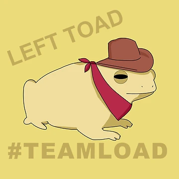 Artwork thumbnail, Left Toad by RancherToads