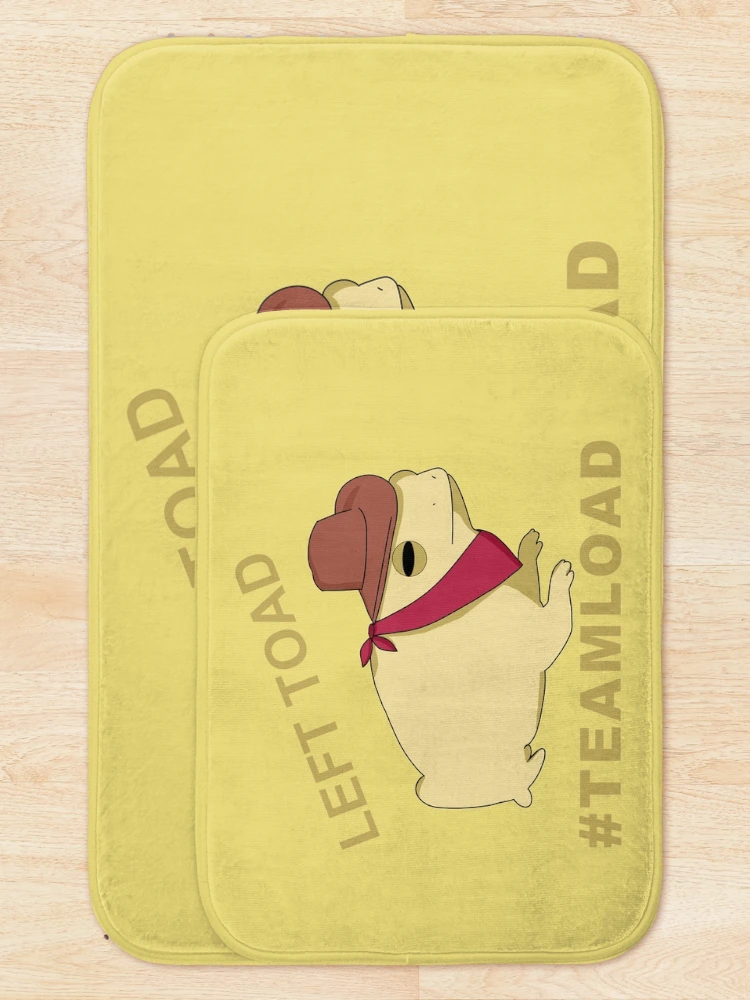Thumbnail 5 of 6, Bath Mat, Left Toad designed and sold by RancherToads.