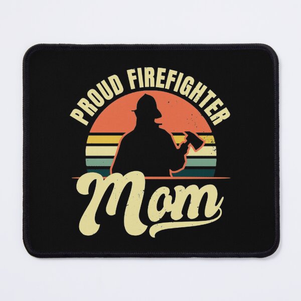 Item preview, Pride Work Proud Firefighter Mom Design Vintage Retro Gift designed and sold by UTVankdesign.